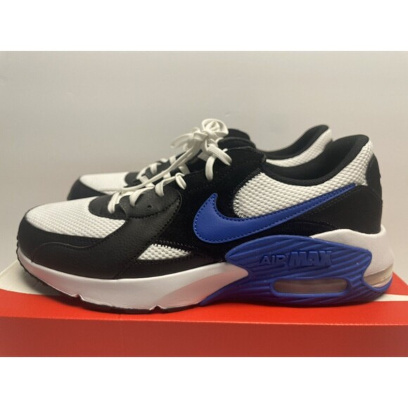 New NIKE Air Max Excee Size 11.5 Black / Blue/ White - Picture 2 of 12